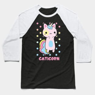 Caticorn funny cat lovers gift Baseball T-Shirt